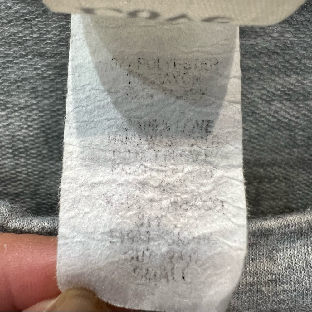 NAP QUEEN Gray Heathered Lightweight Crewneck Sweatshirt - Picture 4 of 7